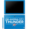 NBA Oklahoma City Thunder Standard - Blue Galaxy Book 12in Skin